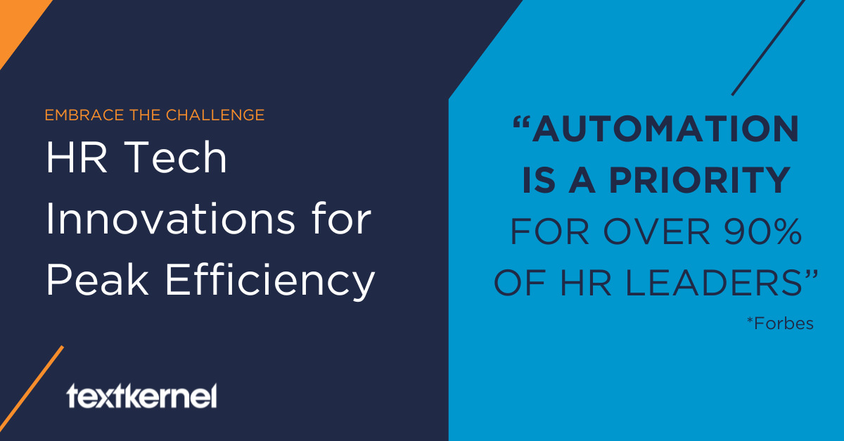 Hr Tech Innovations For Peak Efficiency In 2024 Blog Textkernel